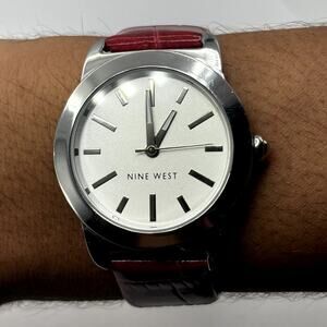Silver Nine West Men's Watch